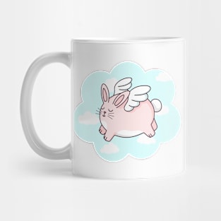 Flying Bunny Mug